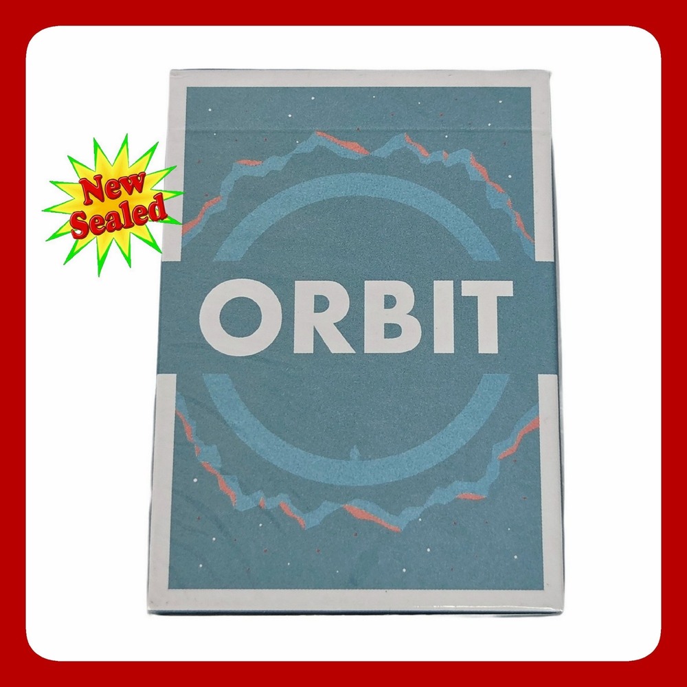 Orbit V5 Playing Cards Fifth Edition Cardistry Magic Deck Teal Orange New Home
